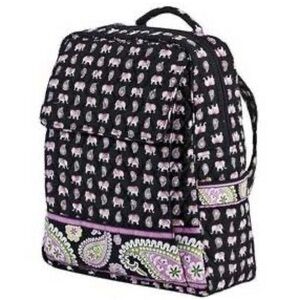 Vera Bradley Elephant Print Backpack